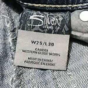 Silver jeans